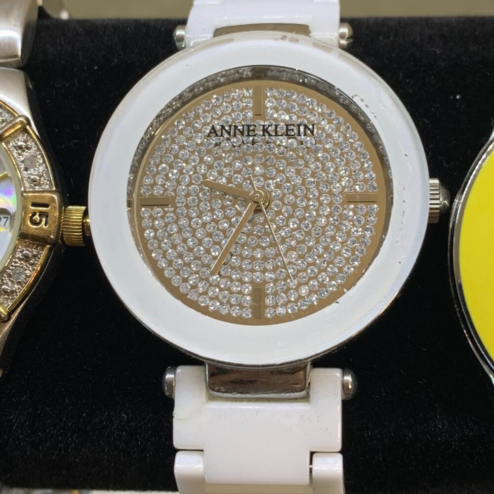 Anne Klein Ceramic White Watch